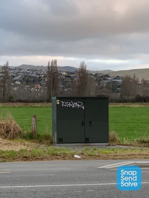 Graffiti, a report photo