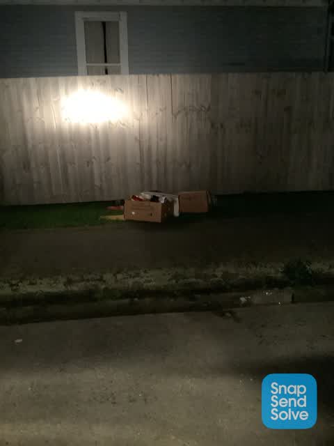 Dumped Rubbish, a report photo