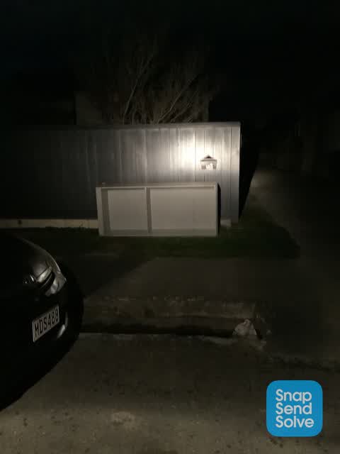 Dumped Rubbish, a report photo