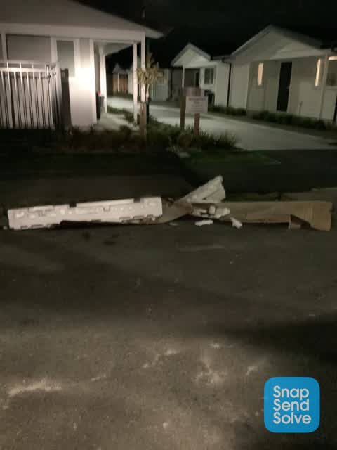 Dumped Rubbish, a report photo