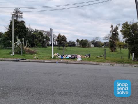 Dumped Rubbish, a report photo