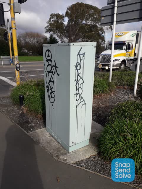 Graffiti, a report photo