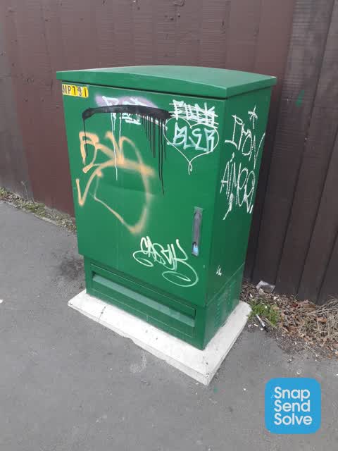 Graffiti, a report photo
