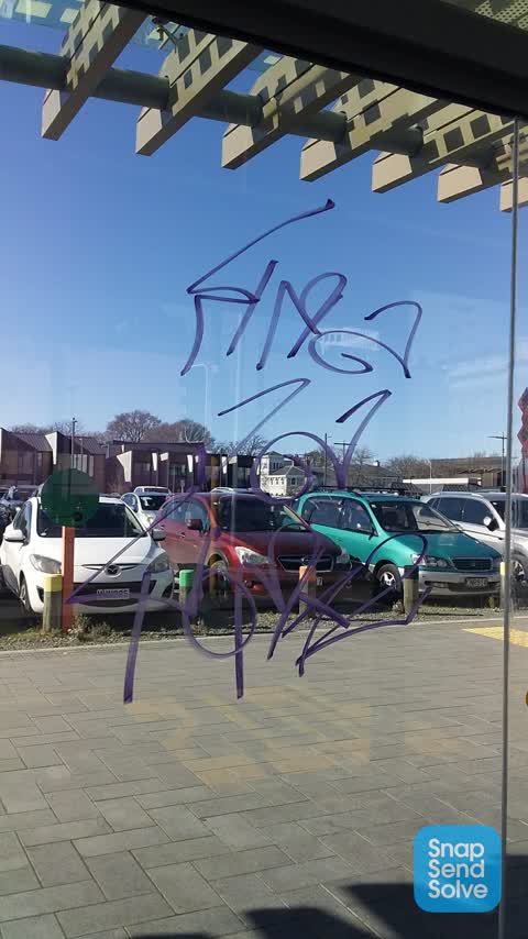 Graffiti, a report photo