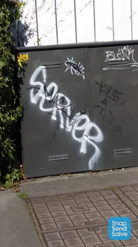 Graffiti, a report photo