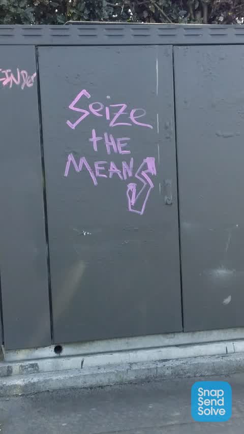 Graffiti, a report photo