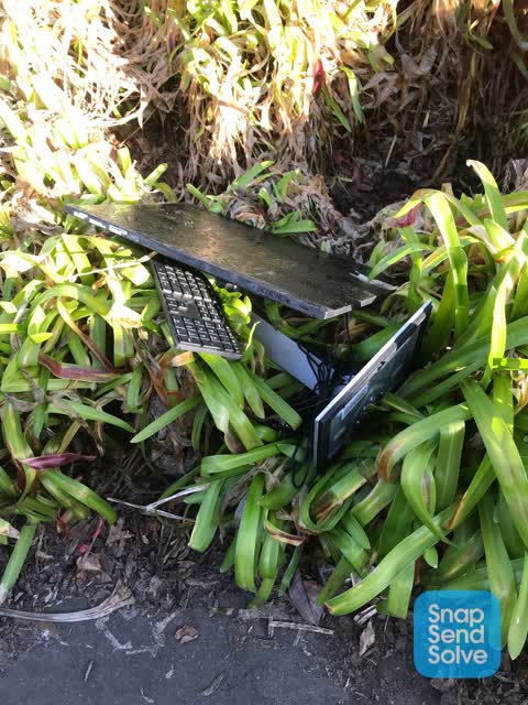 Dumped Rubbish, a report photo