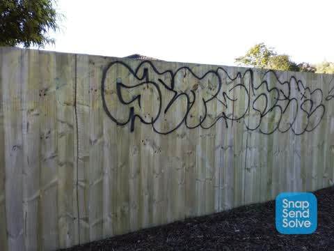 Graffiti, a report photo