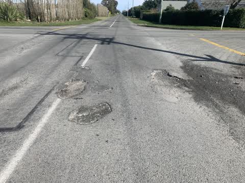 Damaged Road, a report photo