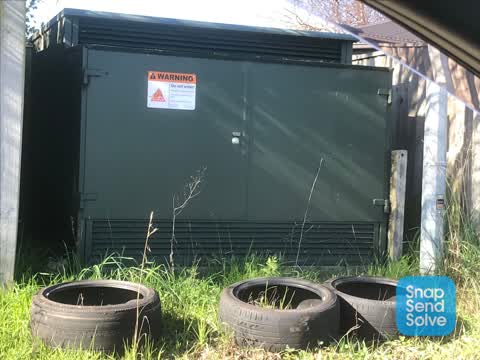 Dumped Rubbish, a report photo