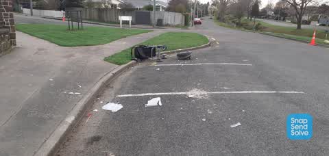 Dumped Rubbish — a report photo