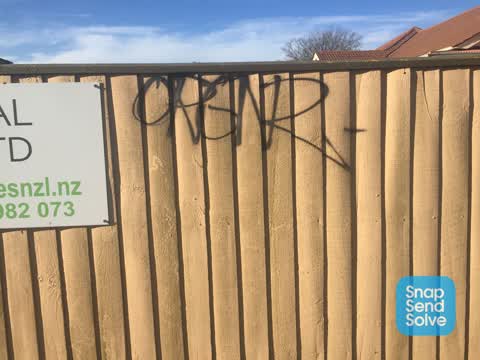 Graffiti, a report photo