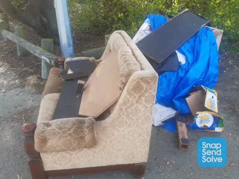 Dumped Rubbish — a report photo