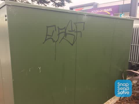 Graffiti, a report photo