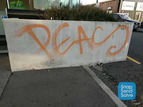 Graffiti, a report photo