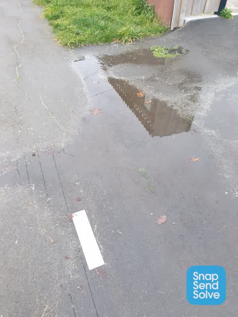 Water Leak — a report photo