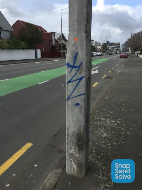 Graffiti, a report photo