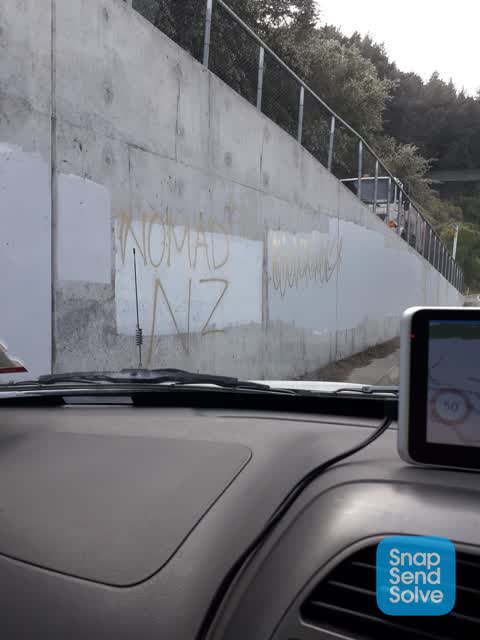 Graffiti, a report photo