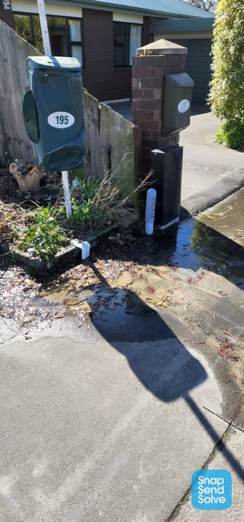 Water Leak, a report photo