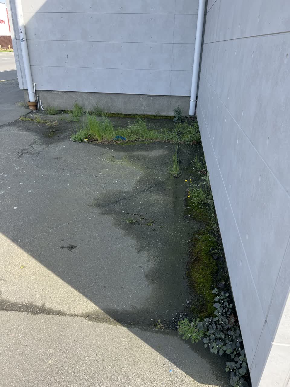 The photograph attached to this pavement - general report