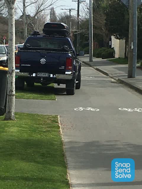 Hazard — vehicle — a report photo