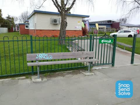 Graffiti, a report photo