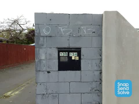 Graffiti, a report photo