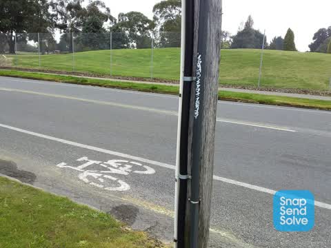 Graffiti, a report photo