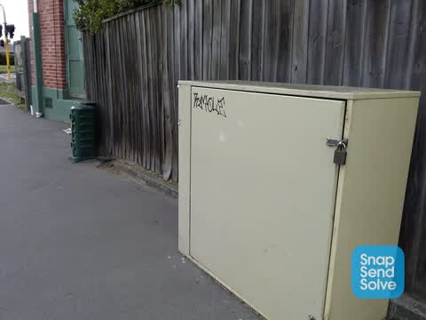 Graffiti, a report photo