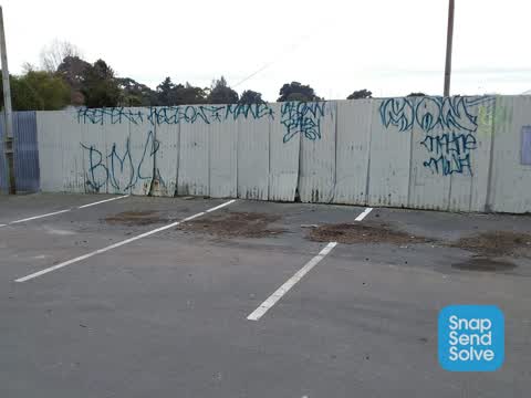 Graffiti, a report photo
