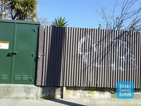 Graffiti, a report photo