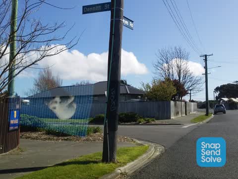 Graffiti, a report photo
