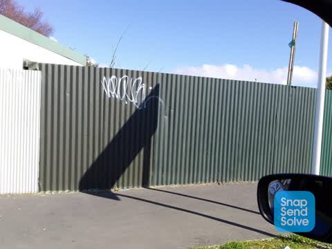 Graffiti, a report photo