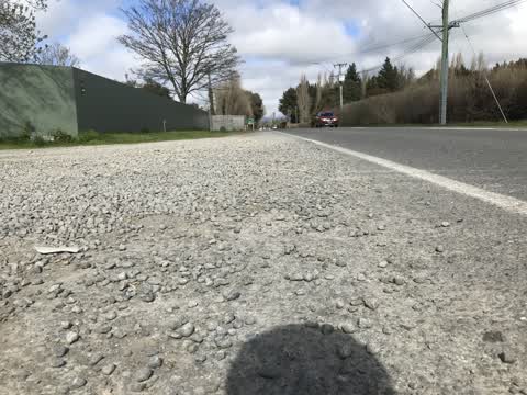 Damaged Road, a report photo