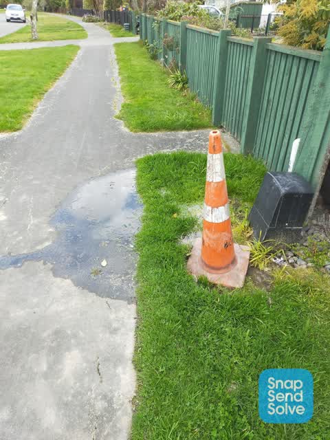 Water Leak, a report photo