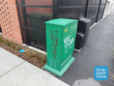 Graffiti, a report photo