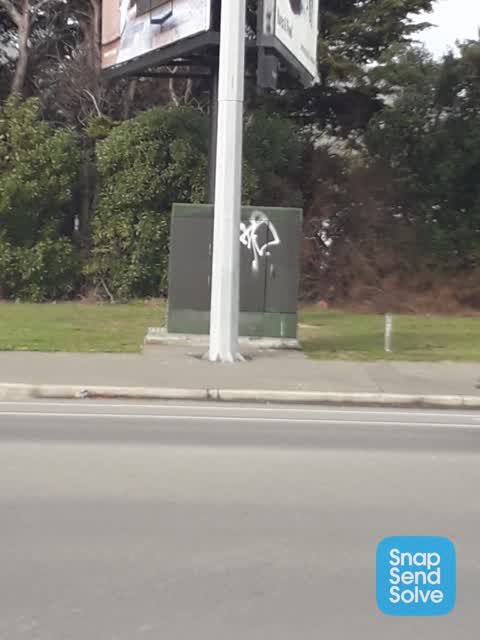 Graffiti, a report photo
