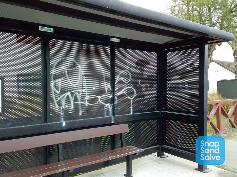 The photograph attached to this rubbish and bins - general report