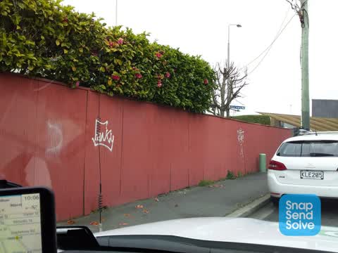 Graffiti, a report photo