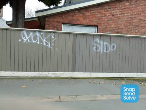 Graffiti, a report photo
