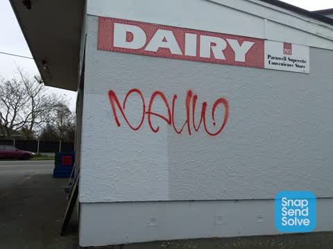 Graffiti, a report photo