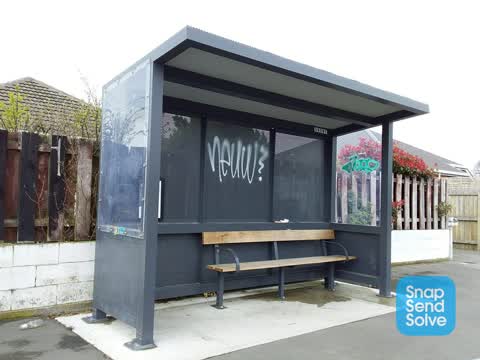 Graffiti, a report photo