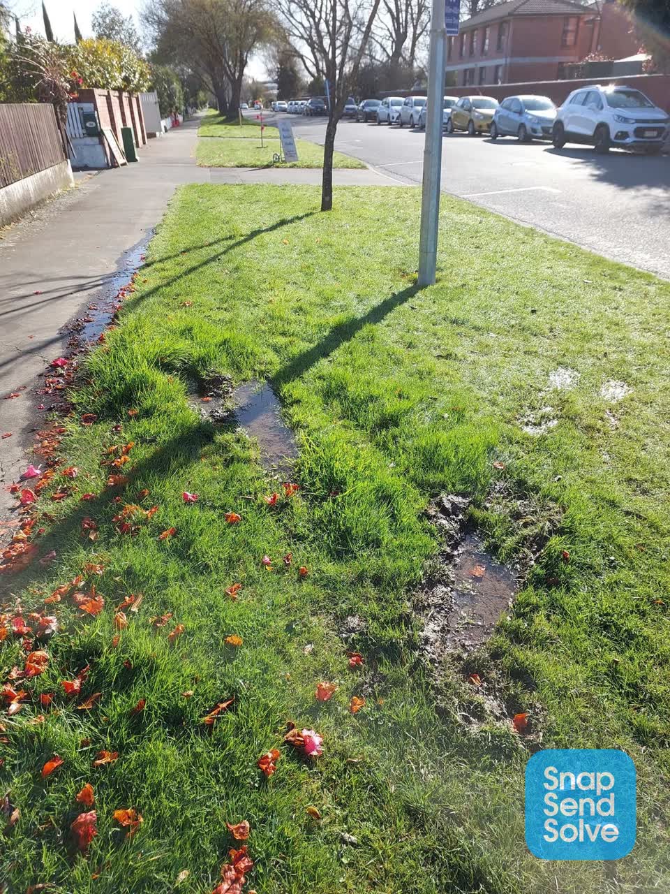 The photograph attached to this water general report