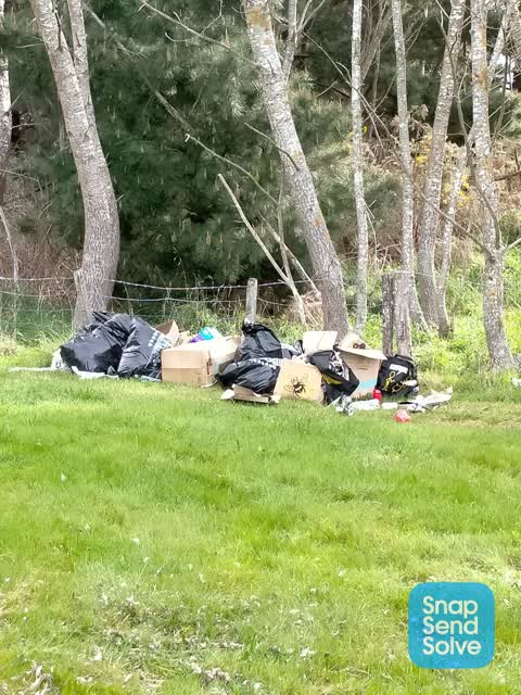 Dumped Rubbish, a report photo