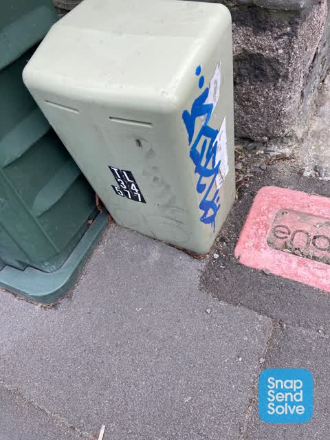 Graffiti, a report photo