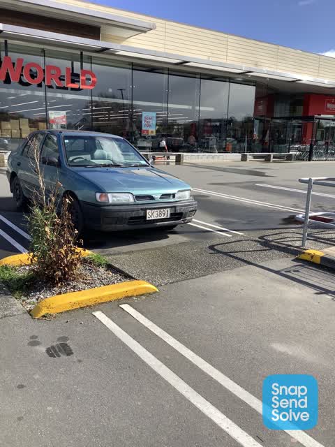 Hazard, vehicle, a report photo