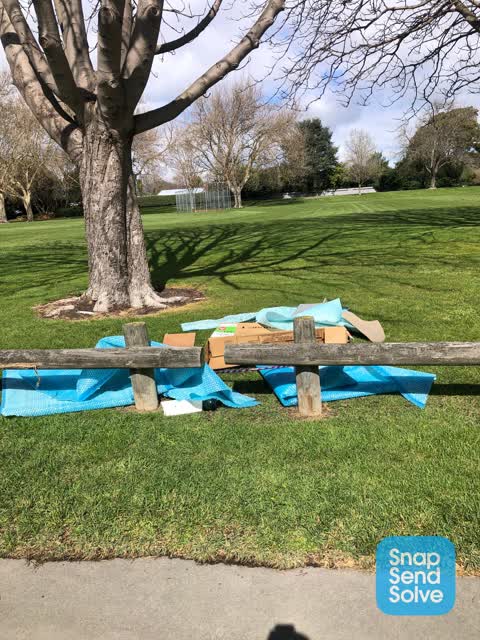 Dumped Rubbish — a report photo