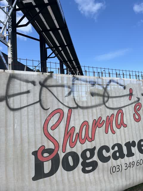 Graffiti — a report photo