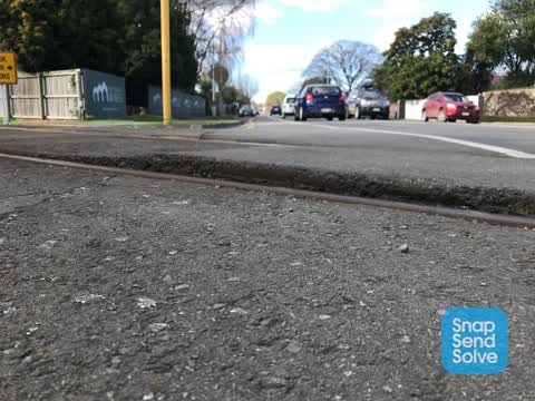 Damaged Road — a report photo