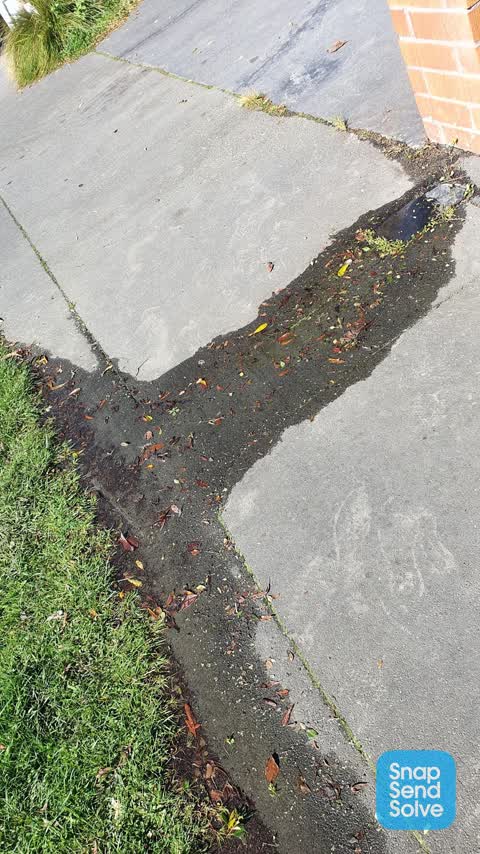 Water Leak, a report photo